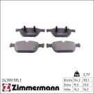 ZIMMERMANN Bremsbeläge 24399.195.1