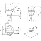 Druck-/Temperatursensor 0 281 002 316