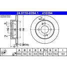 Bremsscheibe Hyundai T. I10 1.0-1.2 13 24.0110-0394.1