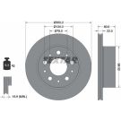 Bremsscheibe 92284303