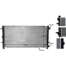 Kühler, Motorkühlung BEHR CR 398 000S