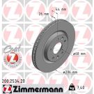 ZIMMERMANN Bremsscheibe 200.2534.20
