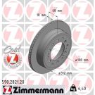82 482 166 Bremsscheibe HA 590.2821.20 82 482 166 Bremsscheibe HA 590.2821.20