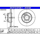 Bremsscheibe Vw T. T4 90-03 24.0112-0138.1