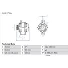 Lichtmaschine FIAT,OPEL,LANCIA 0 986 048 781