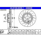 Bremsscheibe Db P. W176/W246/X156 11 24.0130-0238.1