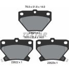 Bremsbelagsatz Toyota T. Corolla 02-/Yaris 99-/Prius 00 2352101