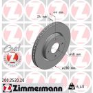 ZIMMERMANN Bremsscheibe 200.2520.20 Coat Z