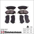 ZIMMERMANN Bremsbeläge 25760.170.1
