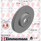 ZIMMERMANN Bremsscheibe 150.2936.20 Coat Z