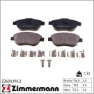ZIMMERMANN Bremsbeläge 23600.190.2