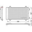 DENSO Klimaanlagenkühler DCN21018