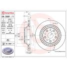 Bremsscheibe HA LEXUS LS 06 PRIME LINE - UV Coated 09.D691.11