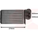 VAN WEZEL Wärmetauscher, Innenraumheizung 58006296