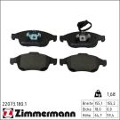 ZIMMERMANN Bremsbelagsatz, Scheibenbremse 22073.180.1