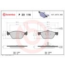 BREMBO Bremsklötze VA P 23 116