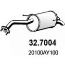 Endschalldämpfer NISSAN Micra 1.2i 16V 02 32.7004