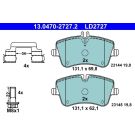 Bremsbelagsatz Db P. W203/S203/Cl203/C209/A209 1,8-3,2 00-09 Keramik 13.0470-2727.2