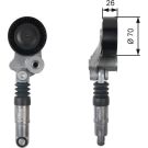 Spannrolle, Keilrippenriemen T39158