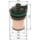 Kraftstofffiltereinsatz Diverse F 026 402 247