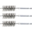 BGS Stahlbürste 19 mm Antrieb Außensechskant 6,3 mm (1/4 ) 3-tlg 3078-19-S