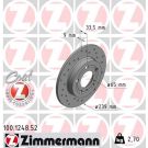 12 482 015 Sport Bremsscheibe HA Sport O 100.1248.52