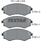 Bremsbelagsatz Ssangyong P. Musso/Rexton 2.0-3.2 96 2172502