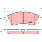Bremsbelagsatz Daewoo P. Lanos/Nubira 1,6-2,0 16V 97-03 GDB3265