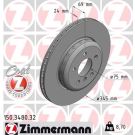 ZIMMERMANN Bremsscheibe 150.3480.32 FORMULA F