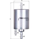 MAHLE Kraftstofffilter KL 571