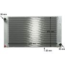 Kühler, Motorkühlung CR 578 000P