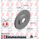12 481 024 Sport Bremsscheibe VA Sport 100.1234.52