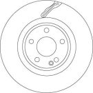 85 481 116 Bremsscheibe VA INFINITY Q30, QX30 15 DF6867