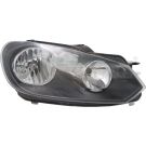 Scheinwerfer L H7/H15 +LWR +MOT SCHWARZ/CHR VW GOLF VI 10,08-11,12 20-11778-05-2