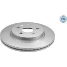 Bremsscheibe Opel T. Insignia 08 MEYLE-PD: Advanced performance and design 615 523 0019/PD