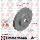 15 481 076 Sport Bremsscheibe VA Sport 400.3664.52 15 481 076 Sport Bremsscheibe VA Sport 400.3664.52