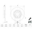 Bremsscheibe 0 986 479 G21 Bremsscheibe 0 986 479 G21