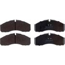 Bremsbelagsatz Iveco P. Daily 00- 60C/65C/Mascott/Sprinter 616Cdi QP5261
