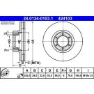 Bremsscheibe 24.0124-0103.1