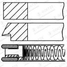 Tonringe Ford Focus 1.0 12 08-424307-00