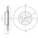 Bremsscheibe VA MAZDA 3,5 05 800-729C