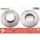 Bremsscheibe Bmw S. 5/6/7 10- Le TRW SINGLE DF6611S