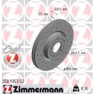 51 481 050 Sport Bremsscheibe VA Sport 250.1353.52