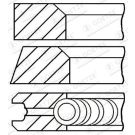 GOETZE ENGINE Kolbenring 08-117907-00