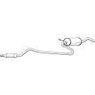 Bosch Automotive Auspuffschalldämpfer 288-773