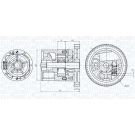 MAGNETI MARELLI Ölpumpe 351516000040