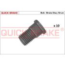 Fixierschraube Bremsscheibe M10x1,25 11666