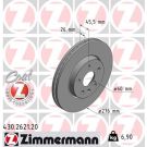 ZIMMERMANN Bremsscheibe 430.2621.20 Coat Z