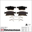 ZIMMERMANN Bremsbeläge 22345.195.2