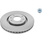 70 481 020PD Bremsscheibe VA Platinum CITROEN C3,C4,Xsara,Berlingo,PEUG 99 MEYLE-PD: Advanced performance and design 11-83 521 0018/PD